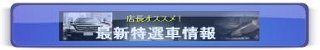 最新特選車情報／店長オススメ！